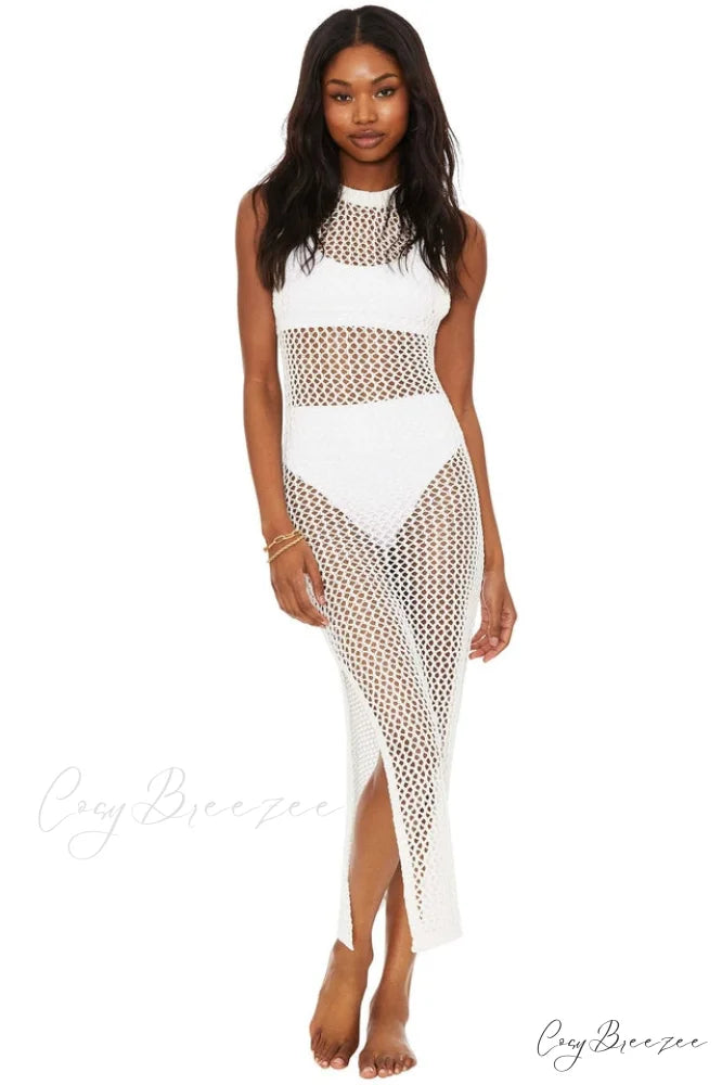 Beach Riot Stylish Holly Dress Free Size / White