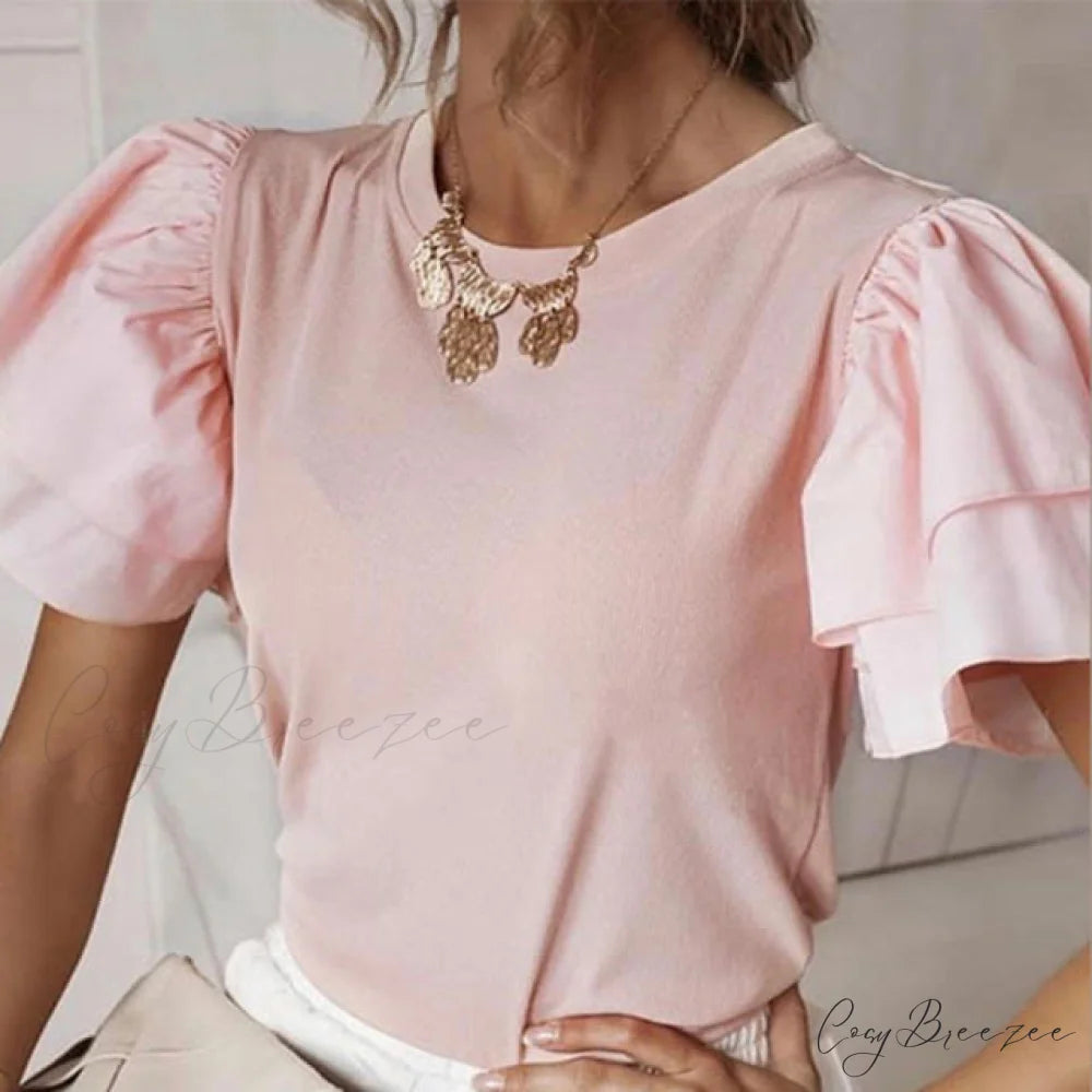 Beatrice Top Pink / S