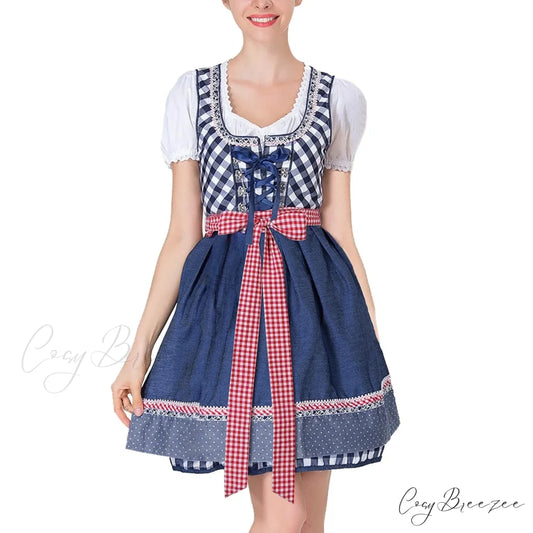 Beer Ladies Halloween Costume Summer Midi Casual Dress