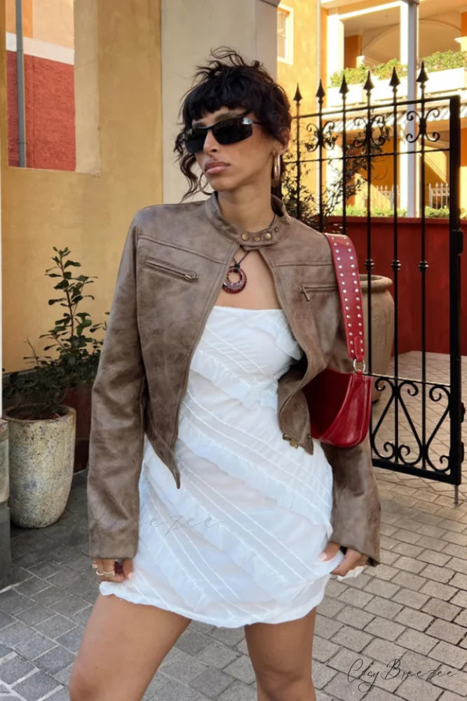 Bella Elegant Moto Jacket