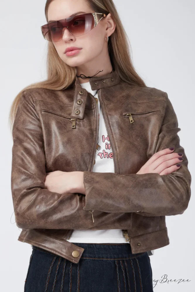 Bella Elegant Moto Jacket