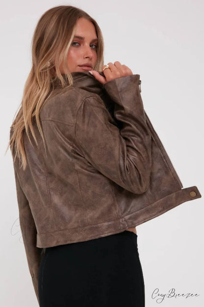 Bella Elegant Moto Jacket