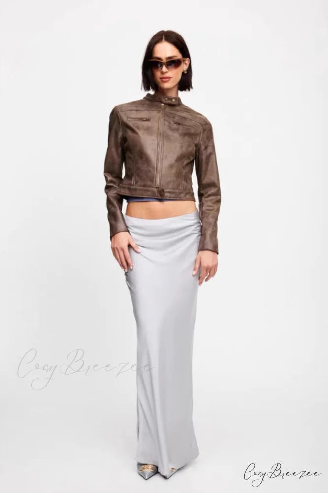 Bella Elegant Moto Jacket