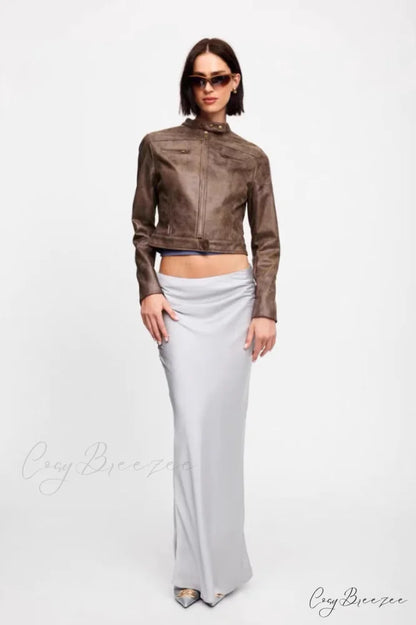 Bella Elegant Moto Jacket