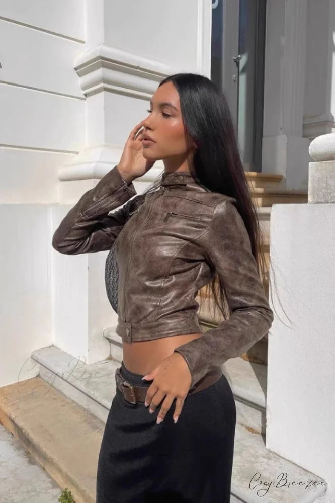 Bella Elegant Moto Jacket
