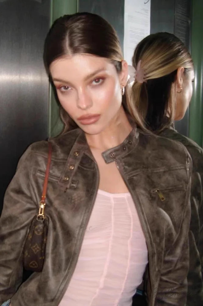 Bella Elegant Moto Jacket