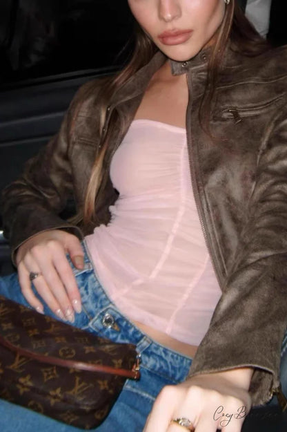 Bella Elegant Moto Jacket