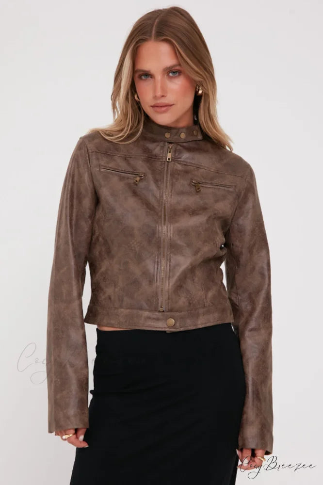 Bella Elegant Moto Jacket