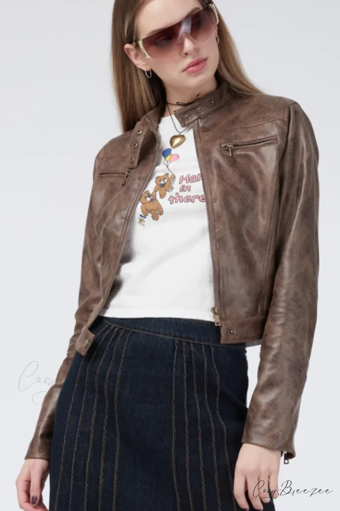 Bella Elegant Moto Jacket