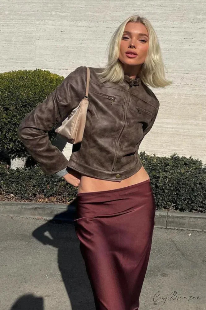 Bella Elegant Moto Jacket