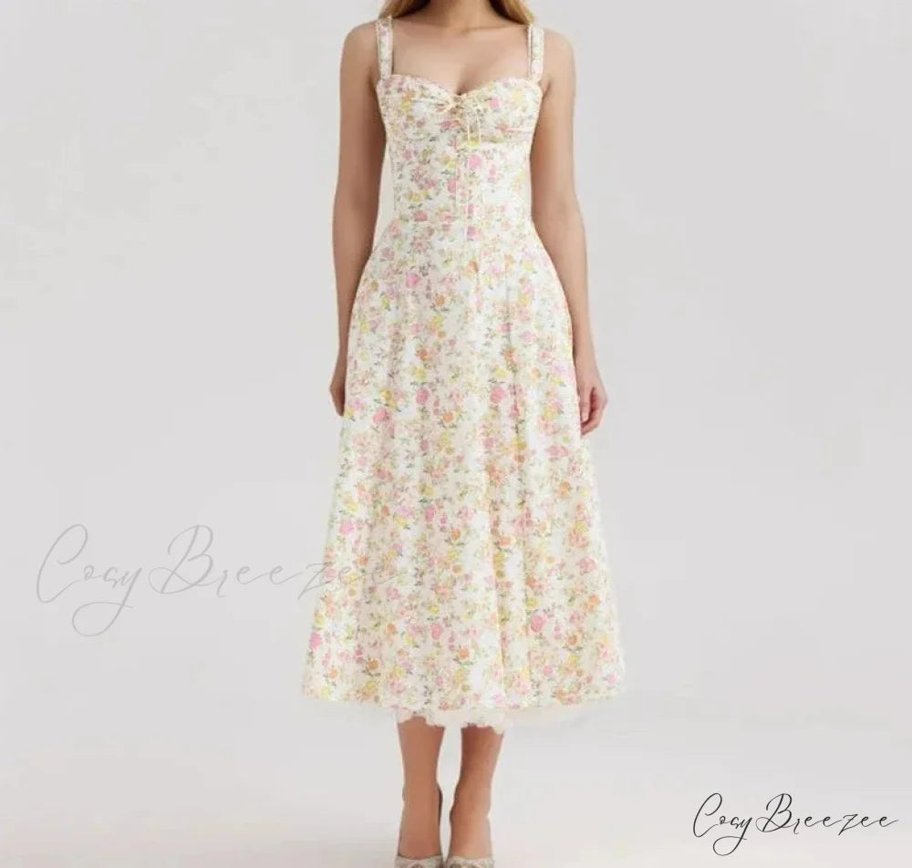BELLISIMA Elegant MIDI DRESS Print / S