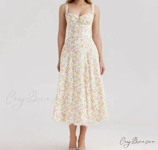 BELLISIMA Elegant MIDI DRESS Print / S