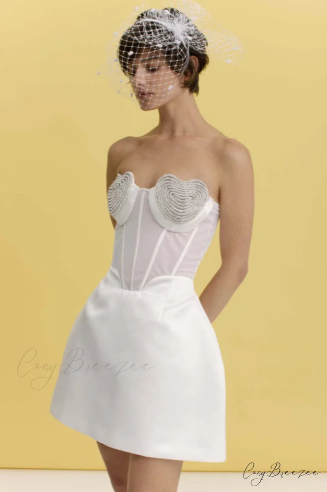 Best Lover Stylish Crystal Heart Dress