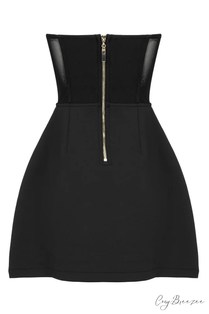 Best Lover Stylish Crystal Heart Dress
