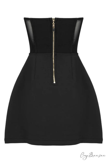Best Lover Stylish Crystal Heart Dress