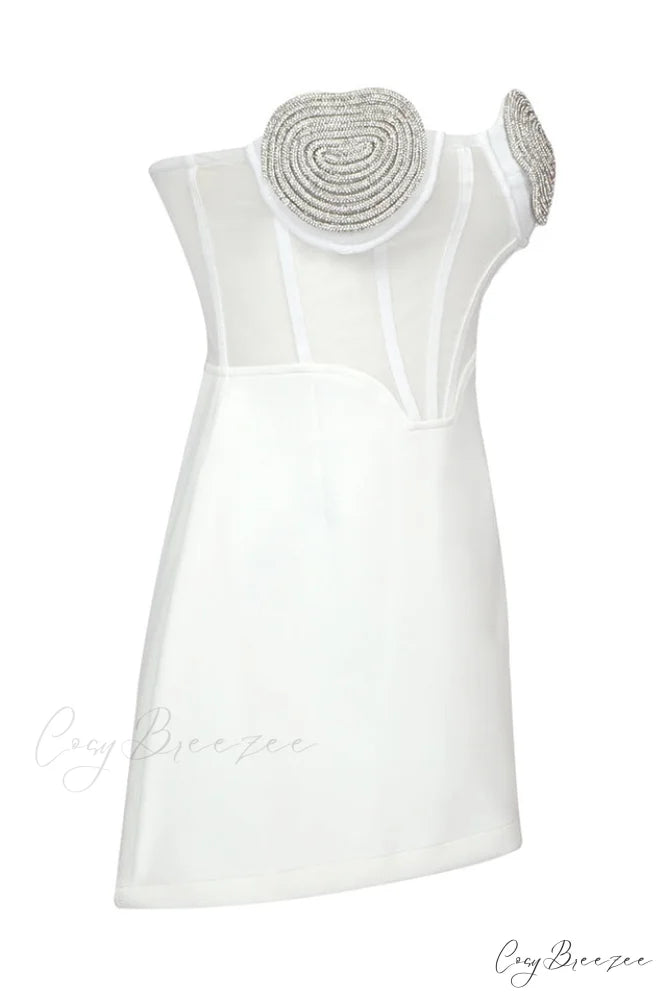 Best Lover Stylish Crystal Heart Dress