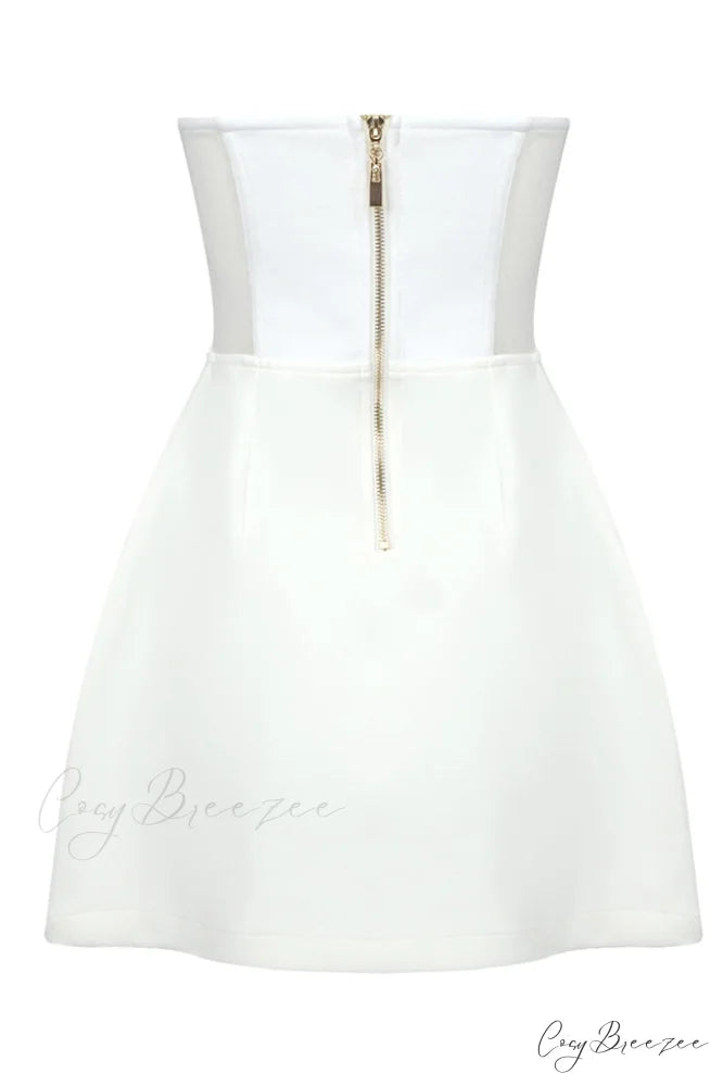 Best Lover Stylish Crystal Heart Dress