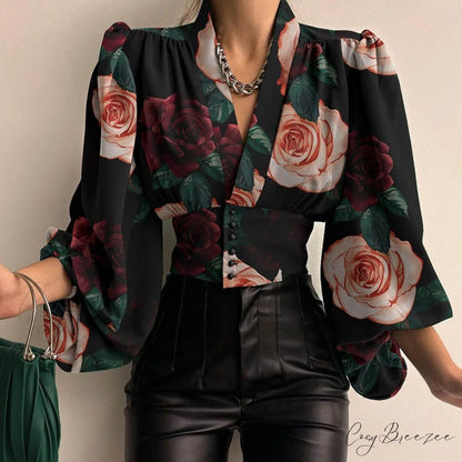 Betta Blouse Darkslategray / S