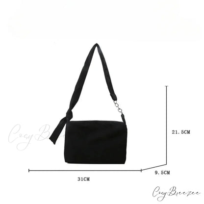 Black Crossbody with Chain shoulder-250126