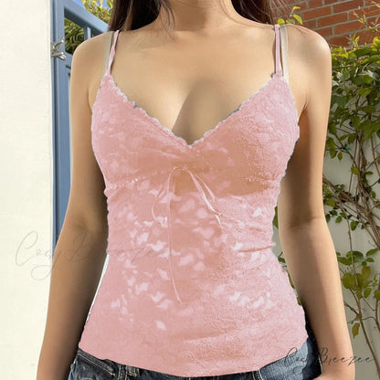 Black Lace Gothic Crop Top pink / S croptop-250223