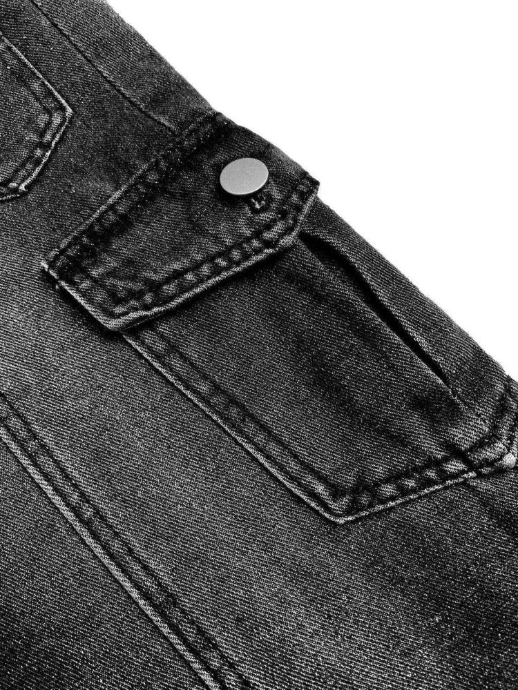 Bleached Painted Graceful Boyfriend Jeans