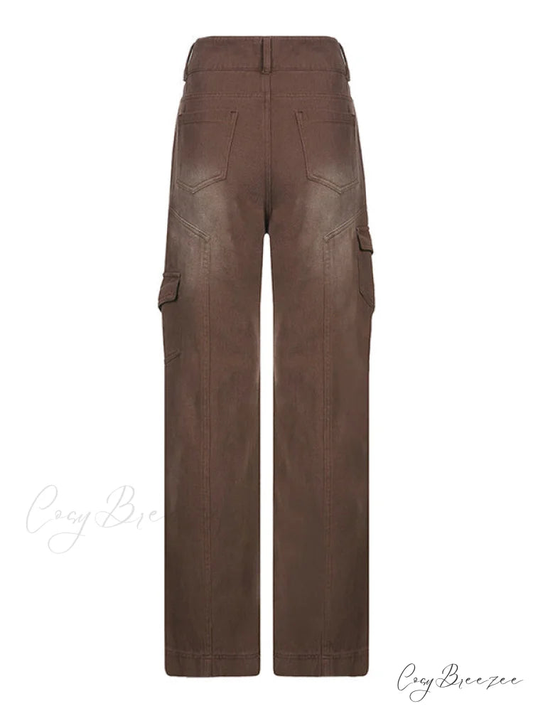Bleached Painted Graceful Boyfriend Jeans
