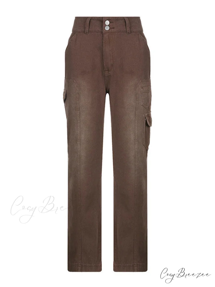 Bleached Painted Graceful Boyfriend Jeans