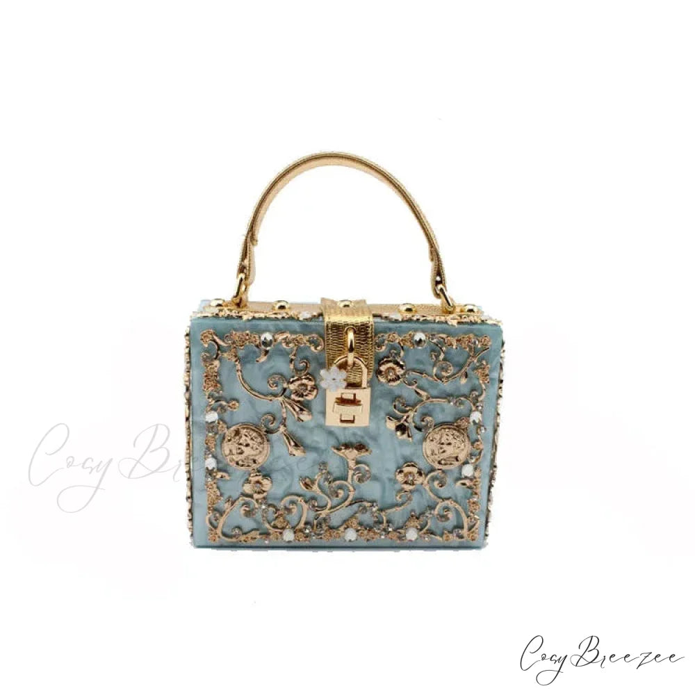 Bling Sequined Heart Evening Clutch Bag color same picture2 clutchbag-250126