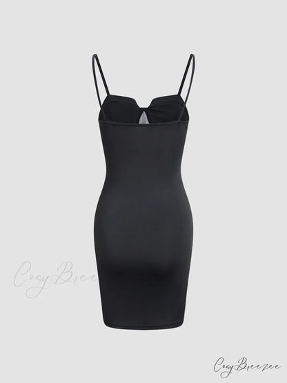 Bodycon Mesh Graceful Corset Short Dress