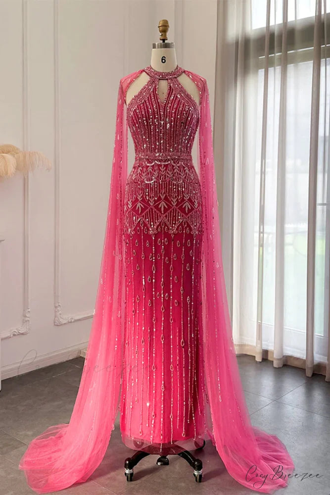 Bound for Romance Trendy Beaded Maxi Dress