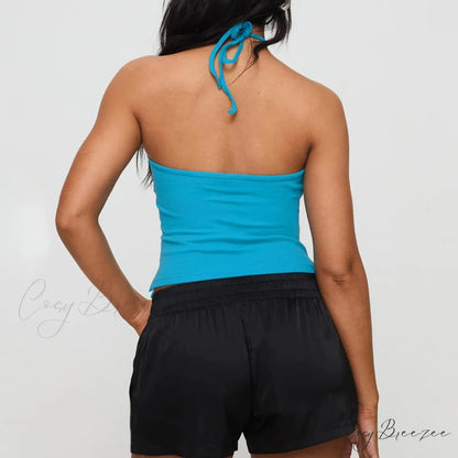Bow Lace Trim Fairy Crop Top croptop-250223