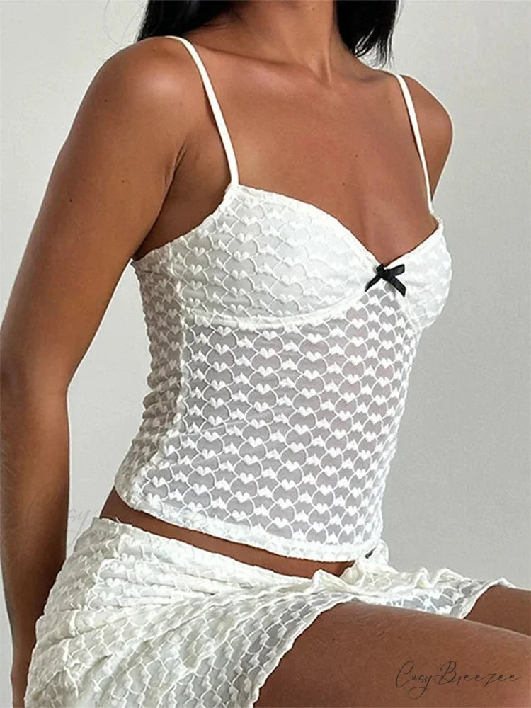 Bowknot Patchwork Sleeveless Backless Crop Top croptop-250126
