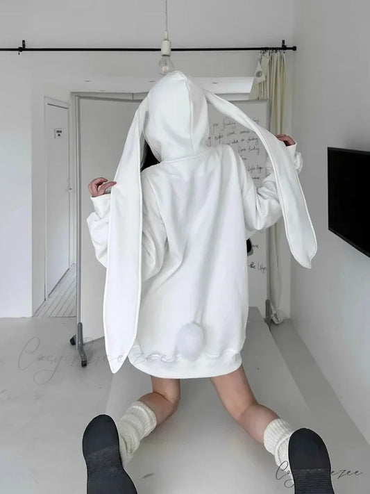 Bunny Girl Ears Hoodie hoodies-241228