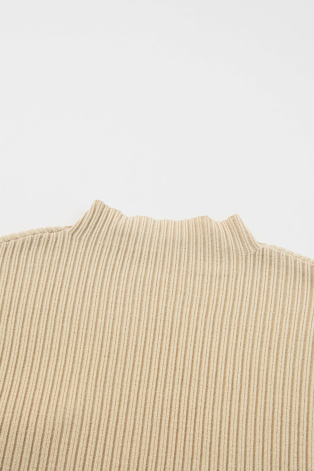 Arm Oatmeal Brief Knit Patch Ribbed with Sweater Pocket