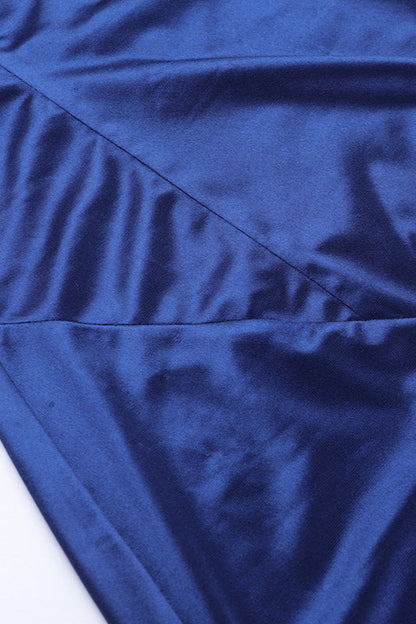 Backless Split Cami Maxi Party Dress