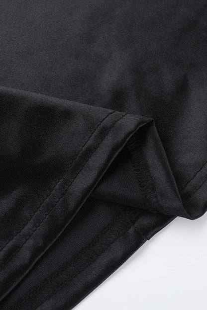 Slimming Square Neck Waist-Cinched Party  Dress