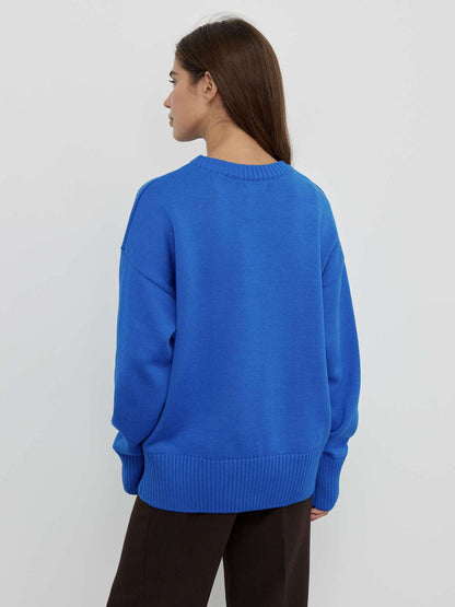 Cosybreezee - Audrey O Neck Oversized Casual Women Sweater