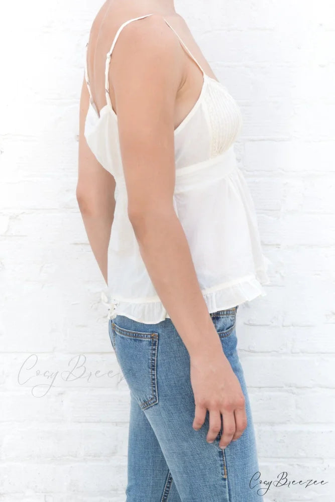 Cami Elegant Buttoned Top