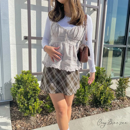 Cami Elegant Buttoned Top