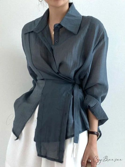 Camilla Blouse Ash / One Size