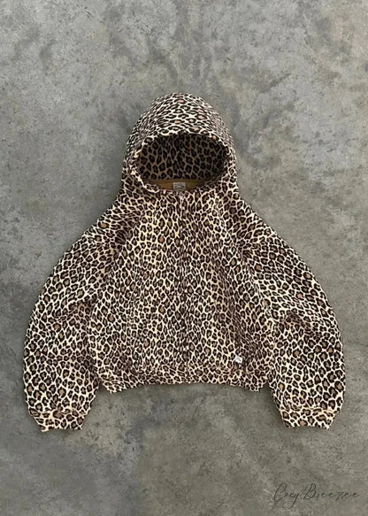 Camouflage Zip-Up Hoodie hoodies-241228
