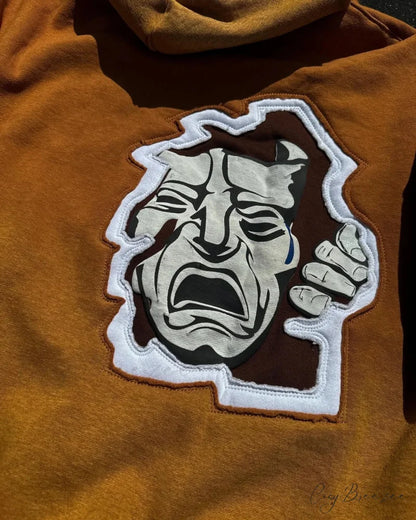 Cartoon Patch Embroidery Fashion Hoodie hoodies-241228
