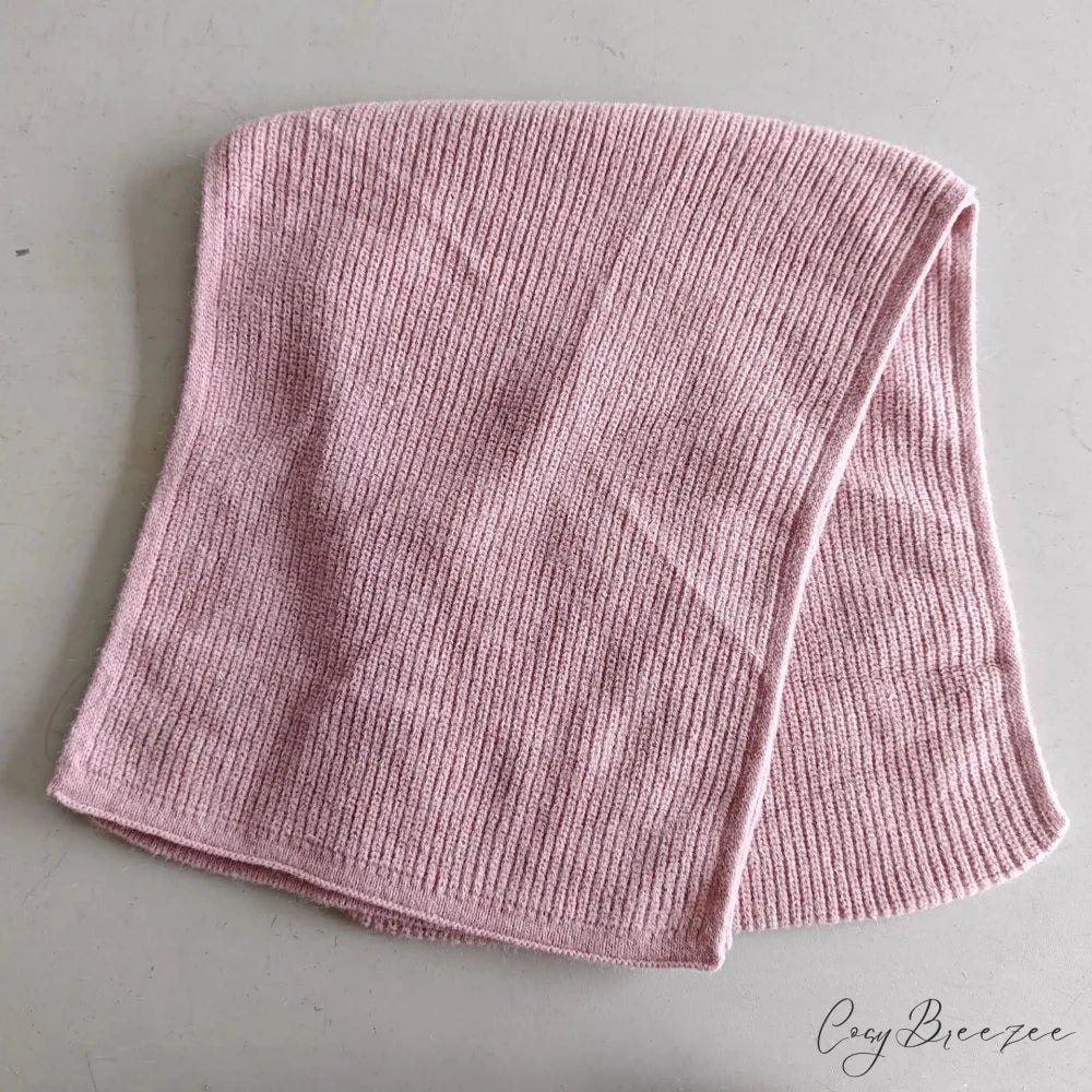Cashmere Scarf for Women - Thick and Warm Winter Scarf sakura pink / L170cm W30cm