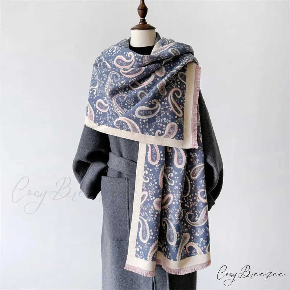 Cashmere Shawl Wraps Winter Scarf scarf-241228