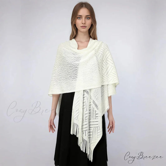 Cashmere Thicken Warmer Soft Pashmina Knitted Long Winter Scarf CP040-01