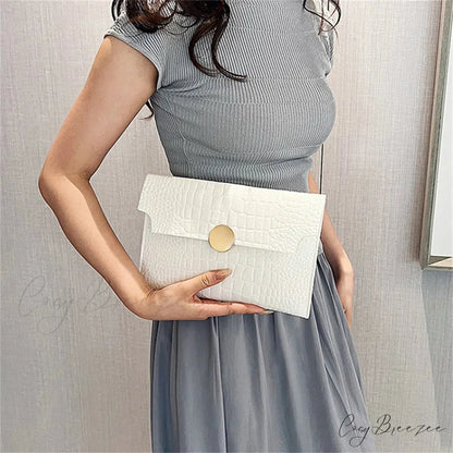 Casual Crocodile Pattern Business Clutch wristlet-250126