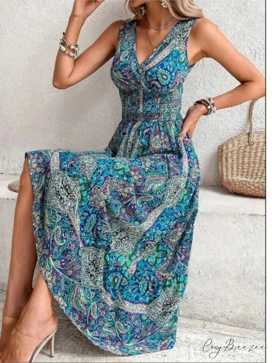 Casual Holiday Female Fashion Summer Boho Dress