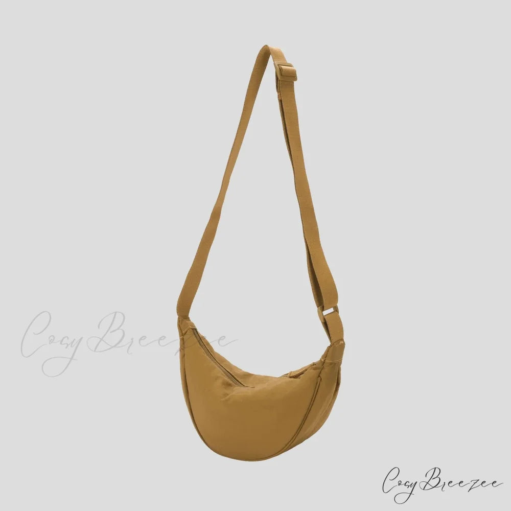 Casual Nylon Designer Hobos Crossbody Bag Yellow crossbody-250126