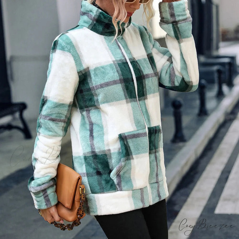 Casual Plush Cozy Coat