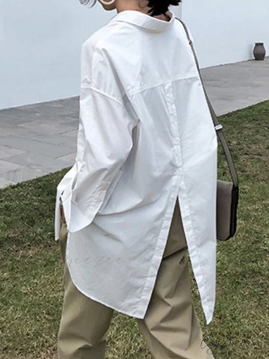 CHERYL ASYMMETRICAL TOP White / S